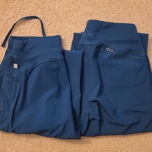Scrub pants x 2